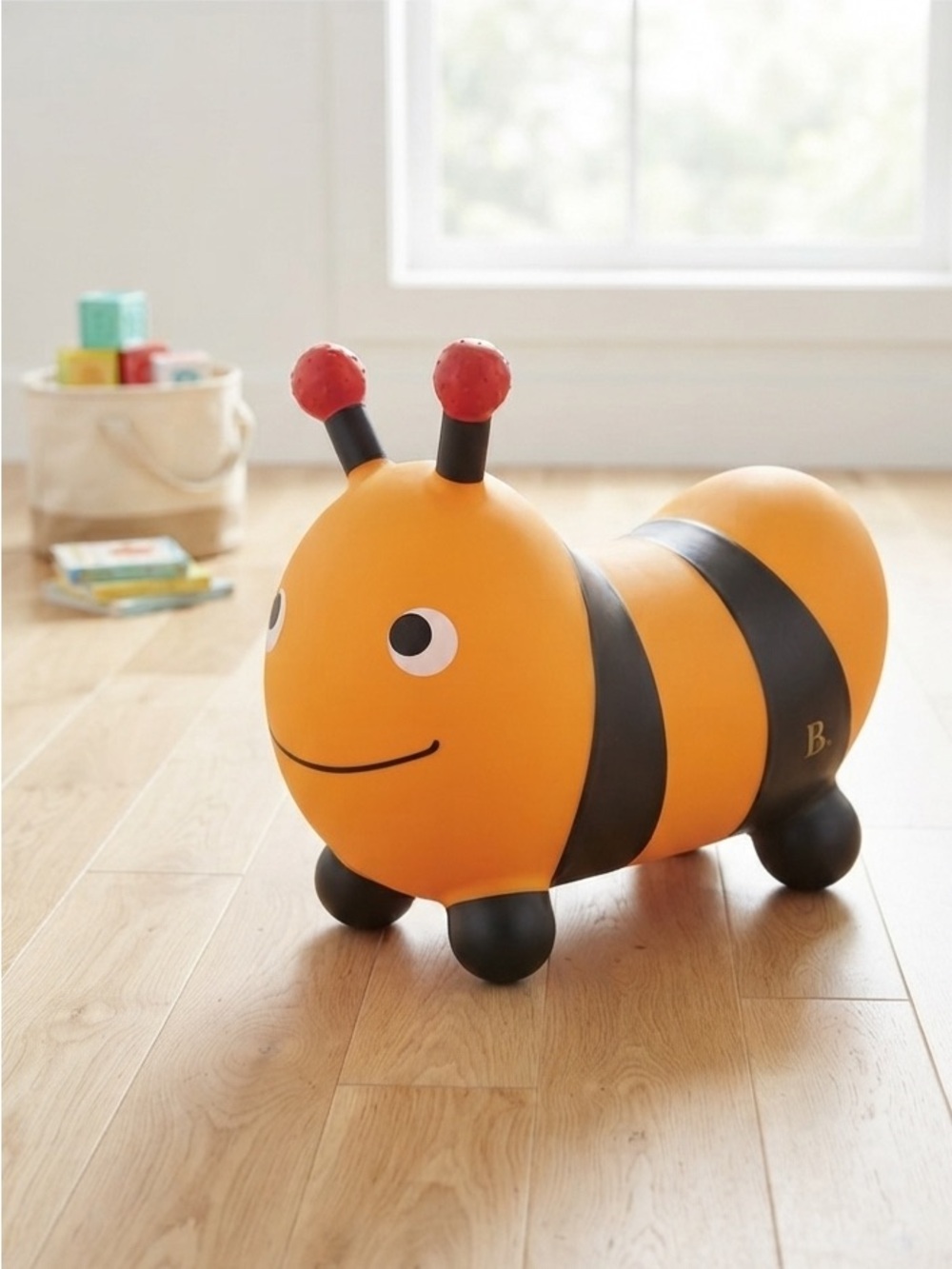 B. Toys Bouncy Boing Bizzi Bumblebee Inflatable Ride-On Bouncy